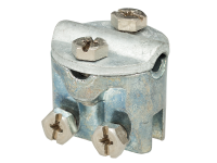 Falzklemme verzinkt mit 2 Schraubenüberleger