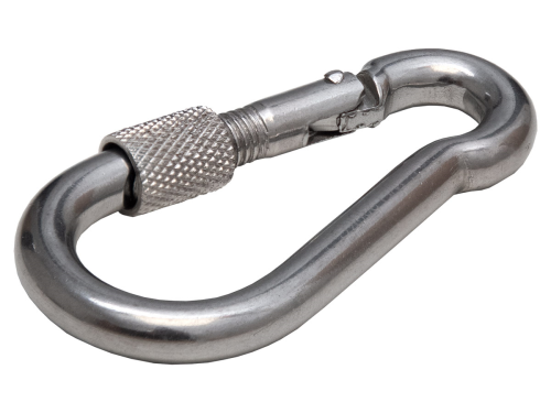 Karabiner NIRO 80x8 mit Schraubverschluss