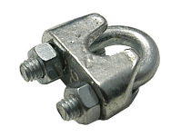 Niro Seilklemme, für Seil 5mm