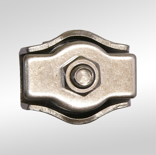 Simplexklemmen NIRO für Seil 2mm | Gewinde: M4