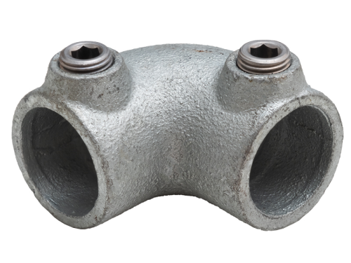 Rohr- Verbinder Kniestück 90°, 3/4" verzinkt