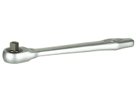 Zyklop-Ratsche 1/4" Antrieb, Umschalthebel rechts-links, exakt verzahnt mit 72 Zähnen, geringer Rückholwinkel von 5°