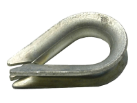 Seilkausche verzinkt 4-5mm