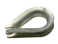 Seilkausche verzinkt 8mm