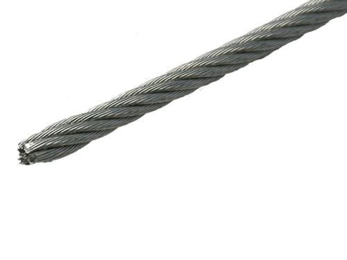 Stahldrahtseil Niro, 7x7, 4mm 8,98kN, 1.4401