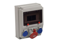 Industrieverteiler 1x9TE,2x230V,1xCEE32