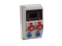 Industrieverteiler 1x9TE,2x230V,2xCEE32