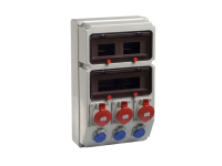 Industrieverteiler 2x13TE,3x230V,3xCEE16