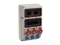 Industrieverteiler 2x13TE,3x230,1xCEE16,2x32
