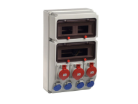 Industrieverteiler 2x13TE,3x230,2xCEE16,1x32