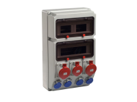 Industrieverteiler 2x13TE,4x230,1xCEE16,2x32