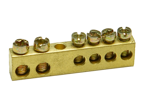 Kleinverteiler Zubehör Klemme 6x
