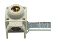 Anschlußklemme teil-isoliert, 6-25mm², seitlich mit Stift kurz