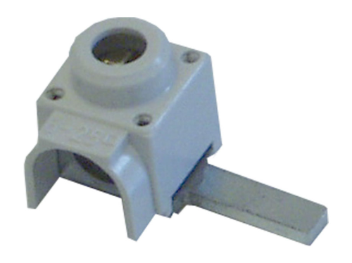 Anschlußklemme teil-isoliert, 6-50mm², seitlich mit Stift kurz