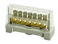 L Klemmbock 7fach grau