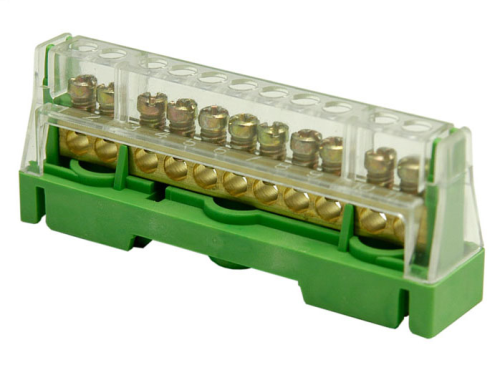 PE-Klemmbock 11fach, grün