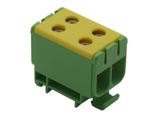Verbindungsklemme 2x50mm² gelb/grün