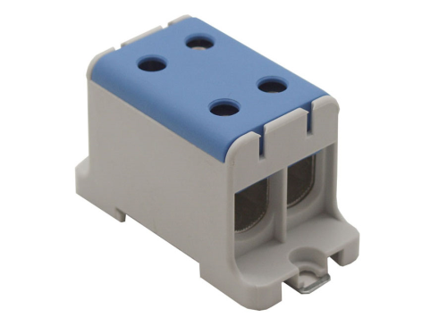 Verbindungsklemme 2x95mm² blau