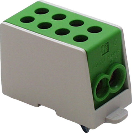 Hautpleitungsklemme 35/4 grün