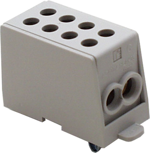 Hautpleitungsklemme 35/4 grau