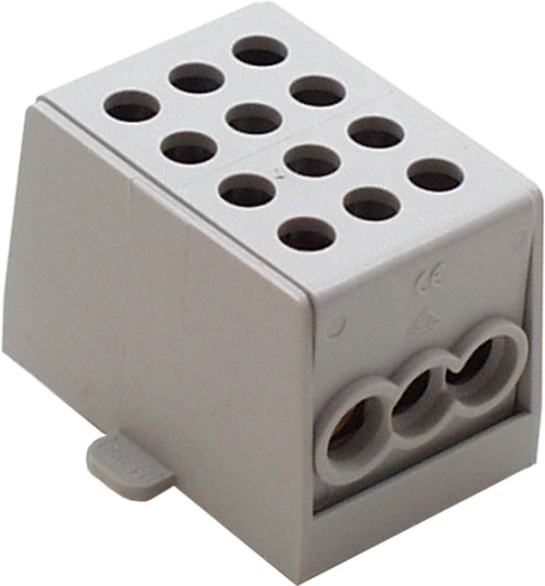 Hautpleitungsklemme 35/6 grau