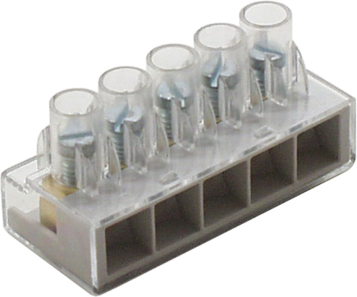 Klemme 5x16 transparent (5Stk/Pak)