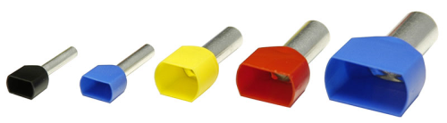 Doppeladerendhülse 2x2,5mm² 10mm VE100