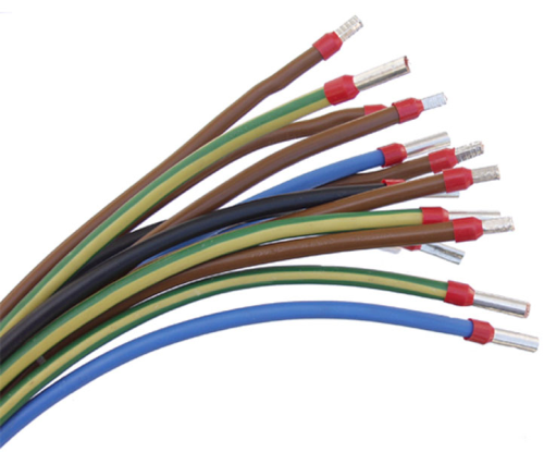 Querschnitt 6mm² blau 0,4m