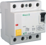 FI-Schutzschalter 40A 30mA, Typ A, vsf. G, 4 polig, mit Nennwert vorsicherbar, stoßstromfest 3kA, pulsstromsensitiv (ÖVE E-8601)