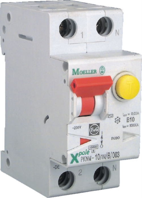 FI/LS Kombischalter PKNM 16A 30mA C, 1N