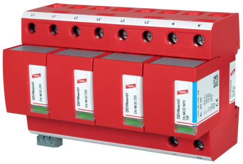 DEHNventil M TNS FM Kombiabl. T1T2(BC) 4p 8TE
