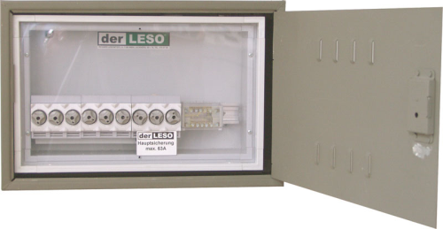 VZE mit 3x Sicherungselement D02 3pol