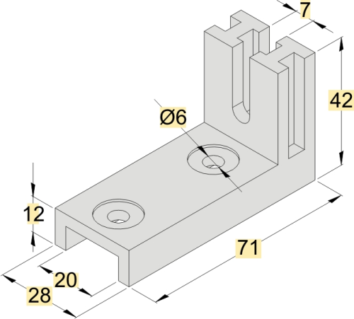 UK Winkelhalter, BxHxT=71x42x28