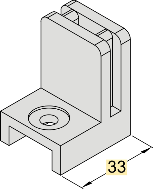 UMWK Winkelhalter, BxHxT=33x42x28