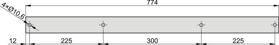 SZB 79 40x5 Kupferschienen ungelocht