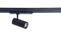 LED 3Phasen-Stromschienenstrahler COB | schwarz | 8W | 2200K | 660lm | 40° | dimmbar |