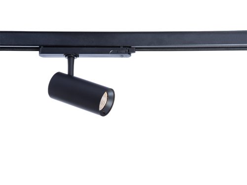 LED 3Phasen-Stromschienenstrahler COB | schwarz | 8W | 2200K | 660lm | 40° | dimmbar |