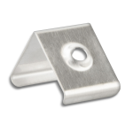 Montageclip für Aluprofile Klasse 8 | Edelstahl |