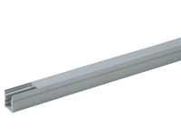 Aluprofil für LED-Flex inklusive Abdeckung klar (für LED Bänder mit max. 8mm Breite)