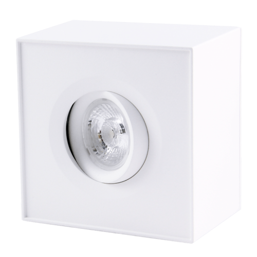 LED Deckenaufbauspot - 9W - Flame DIM von 2000K bis 2800K - dimmbar - 620lm - 230V -  weiß - IP44