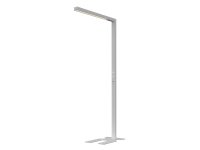 LED Standleuchte "Office" 81W | Weiß | 9000 lumen (3000lm uplight / 6000lm downlight) | 3500K warmweiß | Ra>90 | UGR<19 | H= 200cm | IP20 |