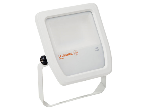 LED Floodlight outdoor weiß | 10W | 1100lm | warmweiß 3000K | Abstrahlwinkel: 100° | 230V | IP65