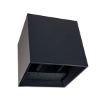 LED Wandstrahler Up & Down - 6W - dimmbar -  warmweiß - 2700K - 220lm - 230V -  schwarz - IP65