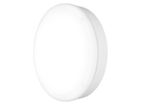 LED Surface Bulkhead 250 Sensor | Weiß | 10W | 800 lumen | 3000K warmweiß | IP65 | DM: 250mm | H: 70mm | IK10 |
