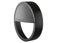 Halbvisierring für Surface Bulkhead 250 | Schwarz | DM: 258mm | H: 64mm | IK10 |