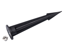Kunststofferdspieß - Länge: 210mm - Durchmesser: 50mm - M12 Feingewinde