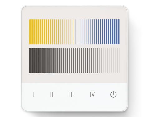 DALI-2 Touchpanel PS-G03A mit Busversorgung DALI PS (70mA)