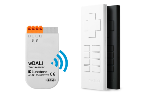 wDALI Remote white + Transceiver 86459587-TR