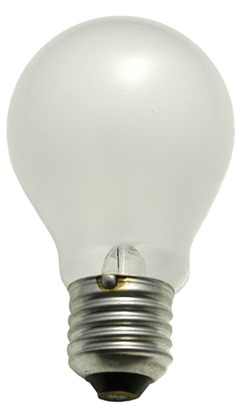 Glühlampe normal 230V 40W E27 matt (A FR