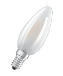 LED-Glühfaden Lampe matt, Osram Parathom Retrofit Classic B25 FR, 230V, E14, 2,5W (25W), warmweiß 2700K, 250lm, DMxH=35x97mm, matt